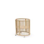 Wieg Sleepi MINI V3 massief beuken 82/67/87 cm natuurlijke kleur thumbnail 1