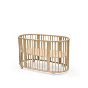 Wieg Sleepi V3 massief beuken 141/74/78 cm natuurlijke kleur