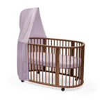Wieg beuken 74/84 cm bruin thumbnail 5