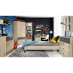 BUREAU houtmateriaal antraciet, sonoma eiken thumbnail 2