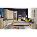 BUREAU houtmateriaal antraciet, sonoma eiken thumbnail 3
