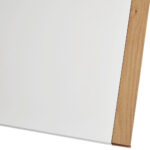 DESK hout, houtmateriaal wit, eikenkleur thumbnail 3