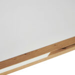 DESK hout, houtmateriaal wit, eikenkleur thumbnail 6