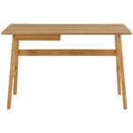 BUREAU, houten materiaal, eikenkleur thumbnail 2