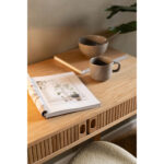 BUREAU, houten materiaal, eikenkleur thumbnail 3