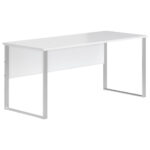 BUREAU, houten materiaal, wit thumbnail 1