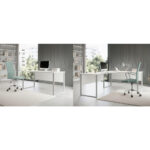 BUREAU, houten materiaal, wit thumbnail 4