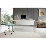 BUREAU, houten materiaal, wit thumbnail 5