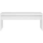 BUREAU, houtmateriaal, wit, hoogglans thumbnail 3
