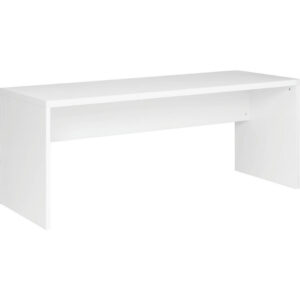 BUREAU, houtmateriaal, wit, hoogglans