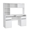 BUREAU, houtmateriaal, wit, hoogglans
