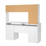 BUREAU, houtmateriaal, wit, hoogglans thumbnail 4