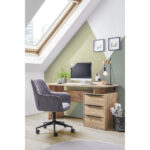 BUREAU, houtmateriaal eiken ambachtelijk thumbnail 7