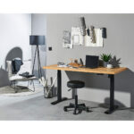 BUREAU, houten materiaal, eikenkleur thumbnail 2