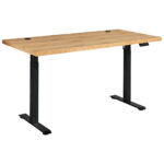 BUREAU, houten materiaal, eikenkleur thumbnail 3