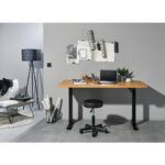 BUREAU, houten materiaal, eikenkleur thumbnail 5