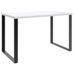 DESK metaal, houtmateriaal zwart, wit thumbnail 1