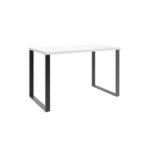 DESK metaal, houtmateriaal zwart, wit thumbnail 1