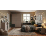 BUREAU, houten materiaal, grafietkleur, grijs, sahara thumbnail 5