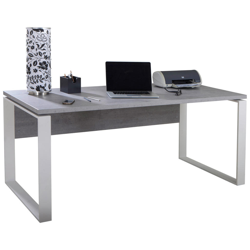 BUREAU, houtmateriaal, grijs