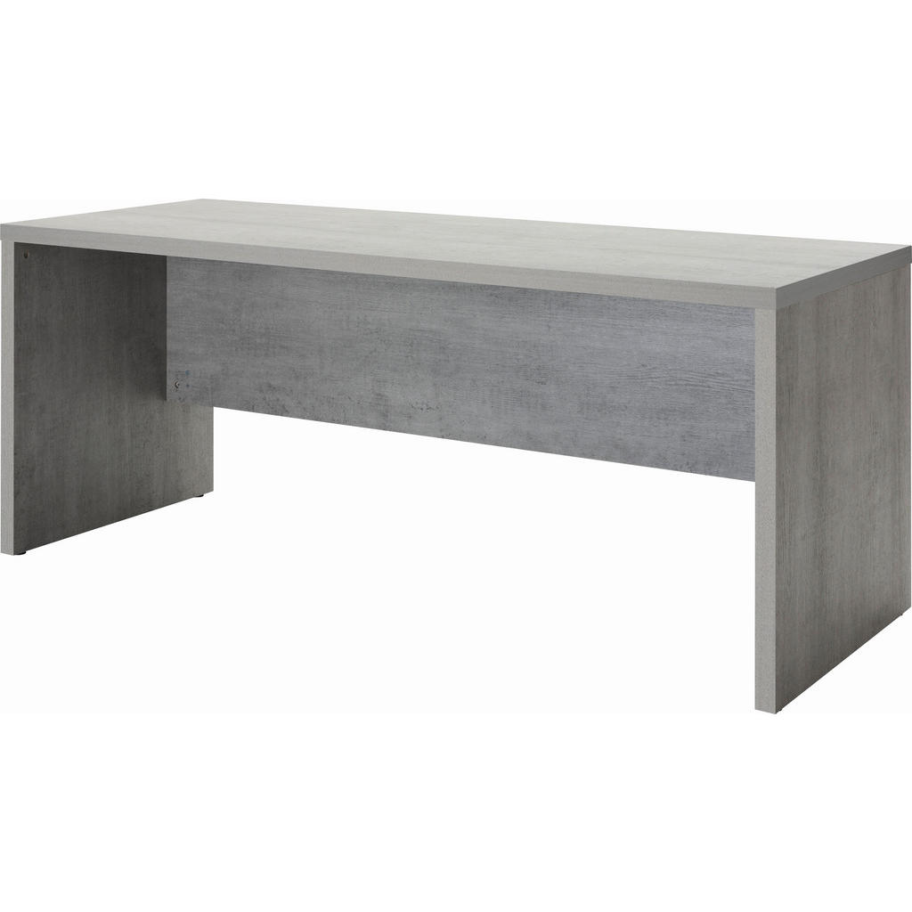 BUREAU, houtmateriaal, grijs