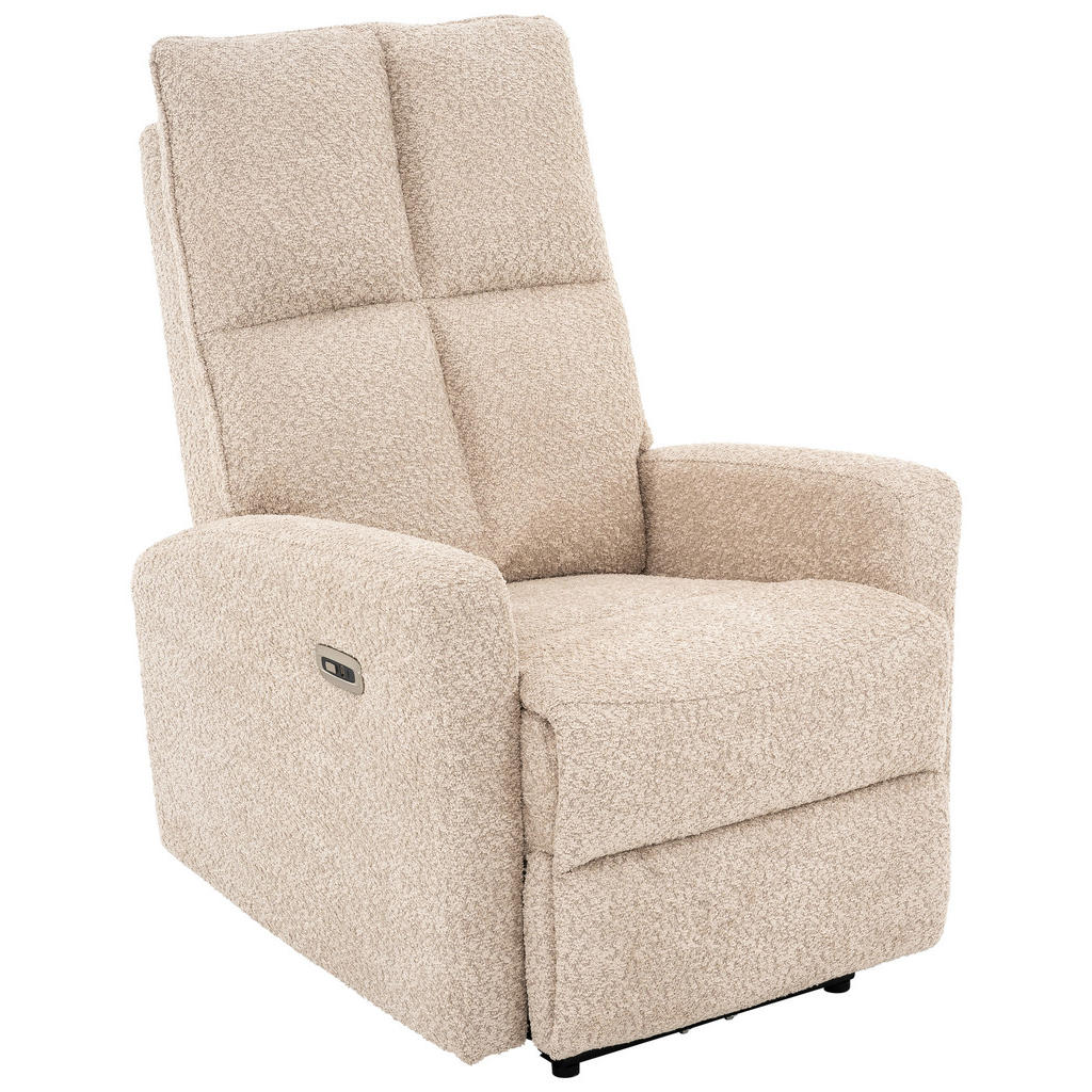 LOUNGE, beige textiel