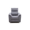 LOUNGER, lichtgrijs hout, textiel