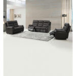 ROOM, bruin textiel, leer thumbnail 2