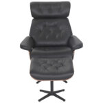 ONTBIJT MET BASIS, bruin, zwart hout, textiel, leer thumbnail 4