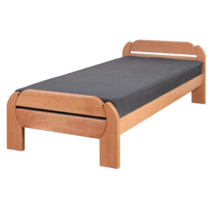 BED 120 cm x 200 cm, beukenhout