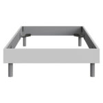 BED 120 cm x 200 cm, houtmateriaal wit thumbnail 3