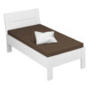 BED 180 cm x 200 cm, houtmateriaal wit