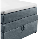 BOXSPRINGBED 120 cm x 200 cm, antraciet thumbnail 5