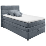 BOXSPRINGBED 120 cm x 200 cm, antraciet thumbnail 2