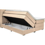 BOXSPRINGBED 180 cm x 200 cm, wit textiel thumbnail 3