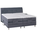 BOXSPRINGBED 180 cm x 200 cm, textiel thumbnail 1
