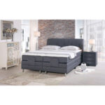 BOXSPRINGBED 180 cm x 200 cm, textiel thumbnail 3
