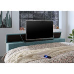 BOXSPRINGBED 180 cm x 200 cm, kerosinekleurig textiel thumbnail 7