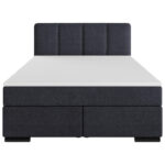BOXSPRINGBED 120 cm x 200 cm, karton, textiel, antraciet hout thumbnail 6