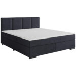 BOXSPRINGBED 160 cm x 200 cm, karton, hout, textiel antraciet thumbnail 2