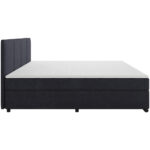 BOXSPRINGBED 160 cm x 200 cm, karton, hout, textiel antraciet thumbnail 3