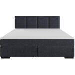 BOXSPRINGBED 160 cm x 200 cm, karton, hout, textiel antraciet thumbnail 4
