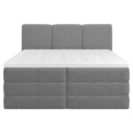 POSTELJA BOXSPRING 180 cm   x 200 cm  , les, tekstil, leseni material antracit thumbnail 6
