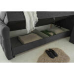 BOXSPRINGBED 180 cm x 200 cm, textiel, houtmateriaal antraciet thumbnail 7
