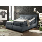 BOXSPRINGBED 180 cm x 200 cm, textiel, houtmateriaal antraciet thumbnail 2