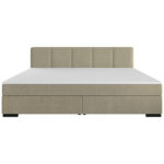 BOXSPRINGBED 200 cm x 240 cm, hout, textiel, wit karton thumbnail 4