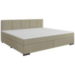 BOXSPRINGBED 200 cm x 240 cm, hout, textiel, wit karton thumbnail 2