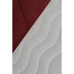 BOXSPRINGBED 180 cm x 200 cm, hout, bordeauxrood textiel thumbnail 4