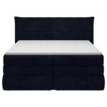 BOXSPRINGBED 180 cm x 200 cm, zwart textiel thumbnail 5