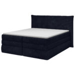 BOXSPRINGBED 180 cm x 200 cm, zwart textiel thumbnail 6